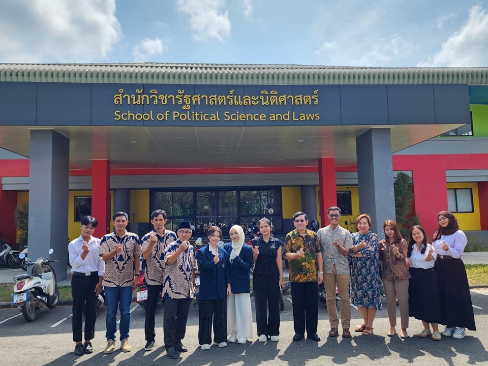 จัดโครงการต้อนรับนักศึกษาแลกเปลี่ยนจากมหาวิทยาลัยบราวิจายา ประเทศอินโดนีเซีย