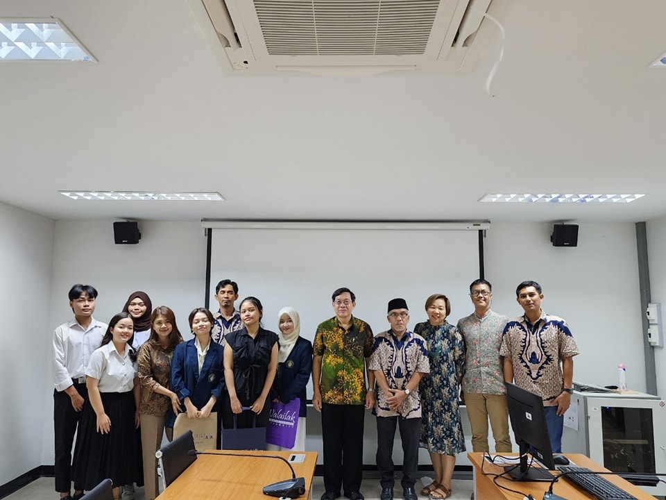 จัดโครงการต้อนรับนักศึกษาแลกเปลี่ยนจากมหาวิทยาลัยบราวิจายา ประเทศอินโดนีเซีย