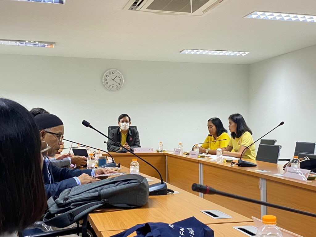 ประชุมหารือกับสถานประกอบการร่วม เกี่ยวกับการดูแลนักศึกษาอินโดนีเซีย