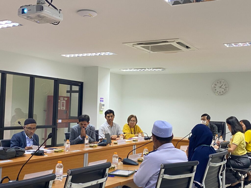 ประชุมหารือกับสถานประกอบการร่วม เกี่ยวกับการดูแลนักศึกษาอินโดนีเซีย