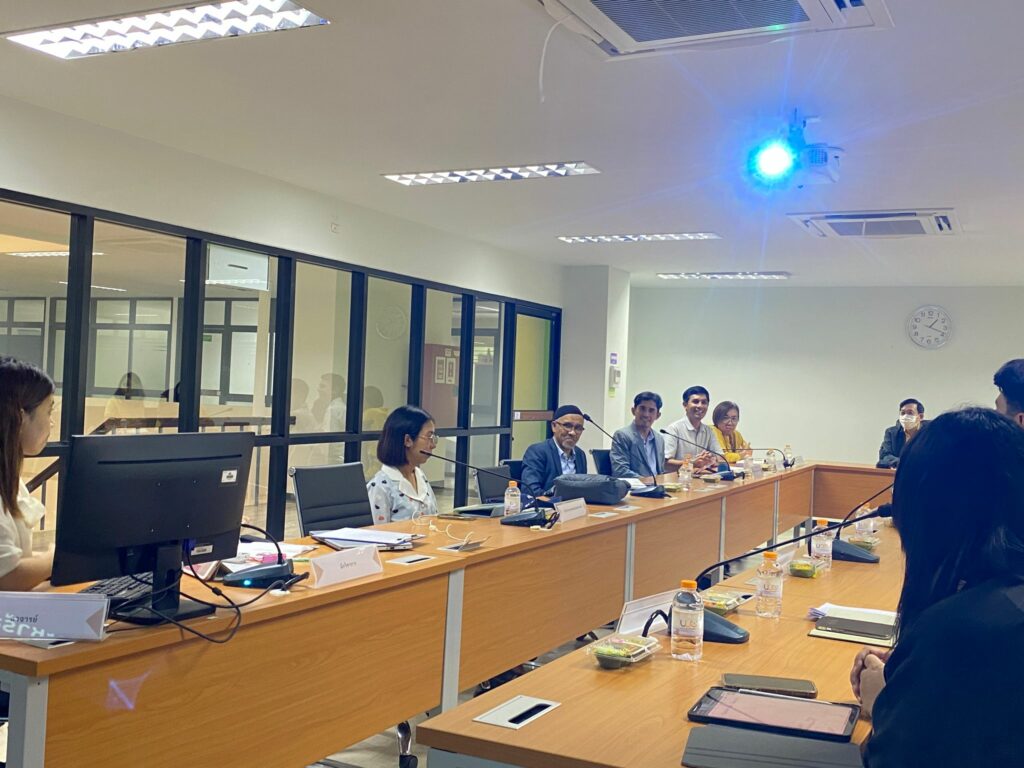 ประชุมหารือกับสถานประกอบการร่วม เกี่ยวกับการดูแลนักศึกษาอินโดนีเซีย
